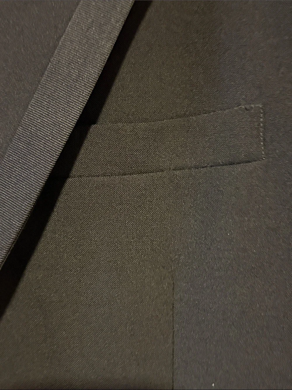 Chaps Ralph Lauren Black Tuxedo Jacket with Satin Trim